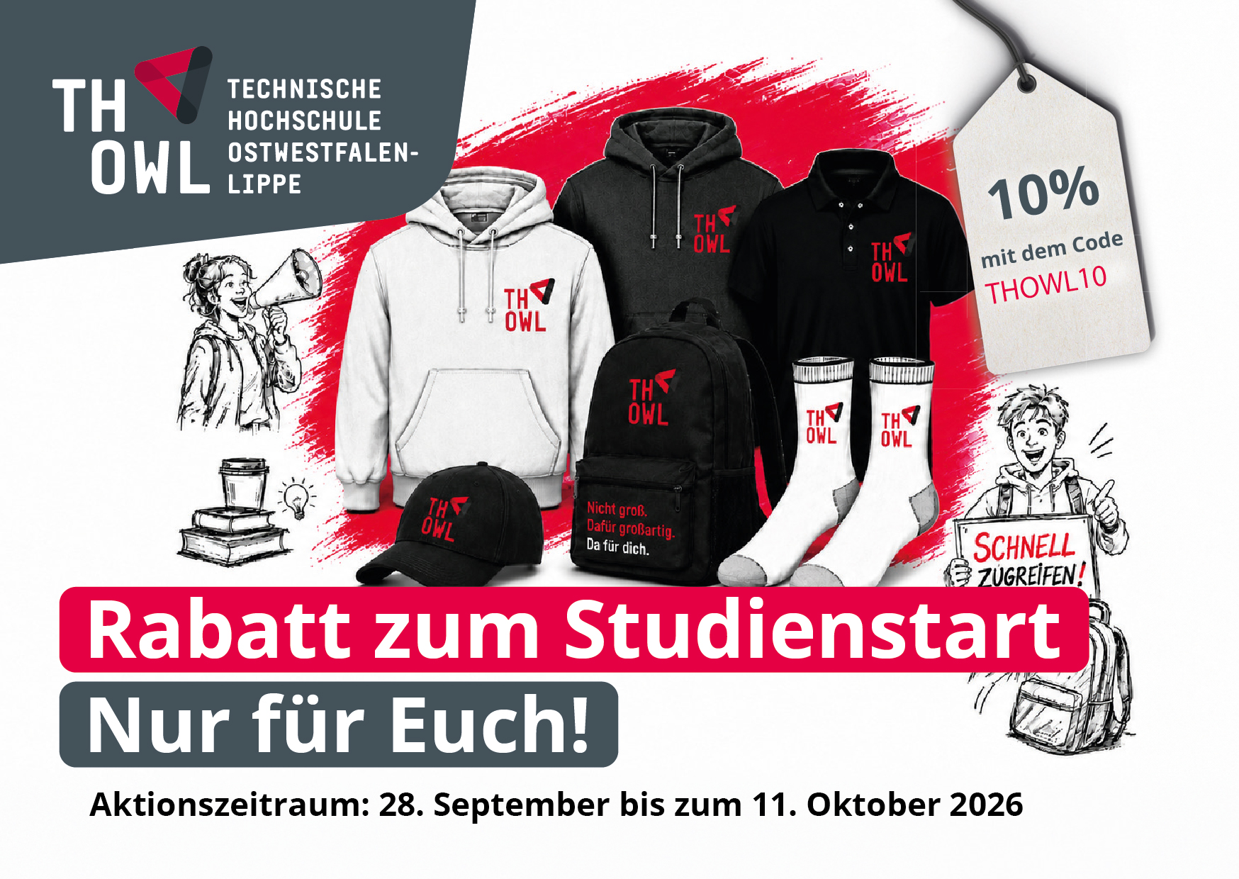 Erstsemester Rabatt